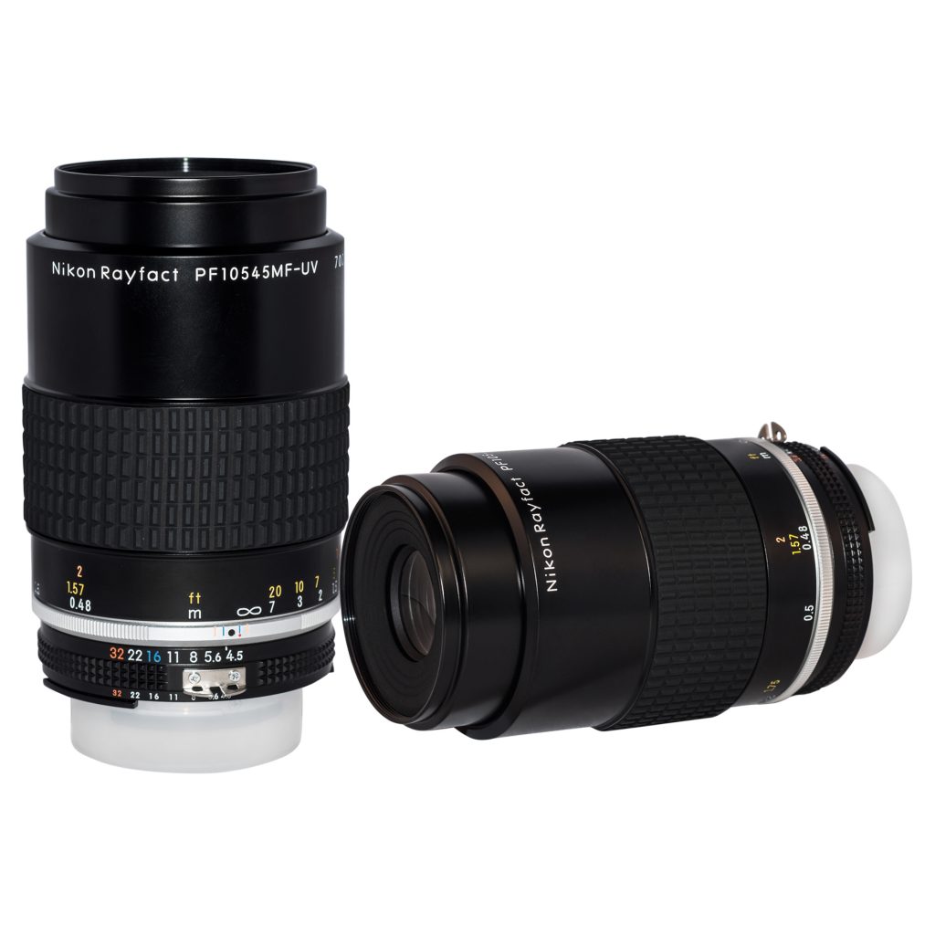 Nikon Rayfact UV Lens, PF10545MF-UV, ultra violet lens, quartz lens